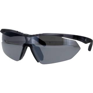 Adidas Sport Kvinde SP0016 20C Solbriller Injiceret Grå Grå Maske Normal Spejl