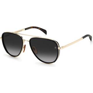 David Beckham DB 7068/G/S Asian Fit RHL/9O 58 Solbriller Mænd Guld - Gold Black - 58mm