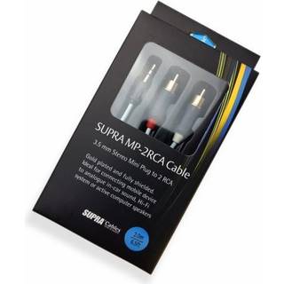 Supra MP-Cable 3,5mm Stereo x 2RCA 0.5 meter
