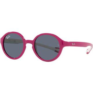 Ray - Ban Børn RJ9075S 710187 Solbriller Injiceret Rosa Grå Pantos Normal
