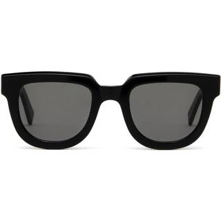 Retrosuperfuture Unisex GP0 Serio Black Solbriller Acetat Sort Sort Rund Normal