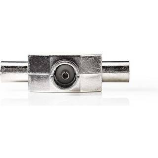 Nedis Satellit & Antenne 2x IEC (Coax) Han til IEC (Coax) Hun Adapter