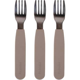 Silikone gafler 3-pak - Warm Grey