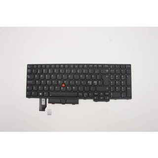 Lenovo Chicony - Bærbar tastatur - til udskiftning - Nordisk - Sort