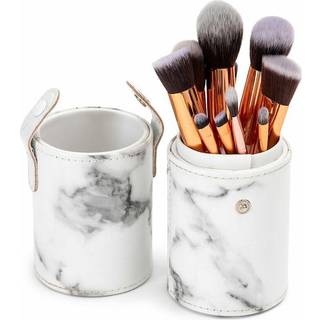 Zoë Ayla Makeup Brush Set Marble 10 Piece Makeup børste sæt med etui - 10 stk.