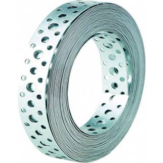 Joma 5107100 Monteringstape galvad, FFZV, CE-EN14545 10 m x 20 x 0,7 mm, hul-Ø 3,2/5/7 mm