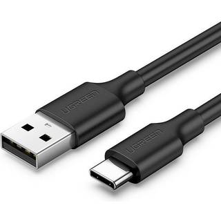 Ugreen USB-A til USB-C kabel 3A, 0.25m - Sort