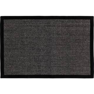 Dixie Jenny Sisal dørmåtte sort 60x90 cm