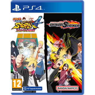 Naruto Shippuden Ultimate Ninja Storm 4 Road to Boruto + Naruto to Boruto Shinobi Striker - Sony PlayStation 4 - Action