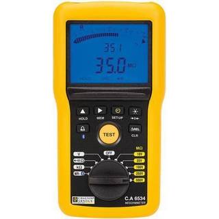 CA 6534 Isolationstester KAT IV - 10, 25, 100, 250, 500V m. fjernbetjeningsprobe