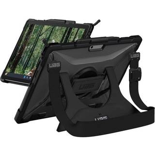 UAG Plasma Series Rugged Case for Surface Pro 9 - Plasma Series w/ Handstrap and Shoulder Strap- Clear