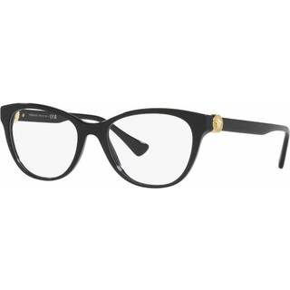 Versace Kvinde VE3330 108 Optiske stel Acetat Skildpadde Transparent Cat Eye Normal