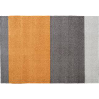 tica copenhagen Stripes entrétæppe/løber horisontal Grey/grey/dijon, 90x130 cm