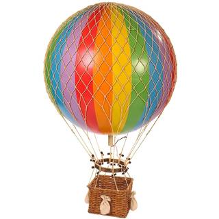 Jules Verne Luftballon rainbow