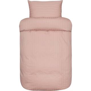 Høie sengetøj - 140x220 cm - Milano deco sengesæt - 100% dobbyvævet bomuldssatin sengetøj