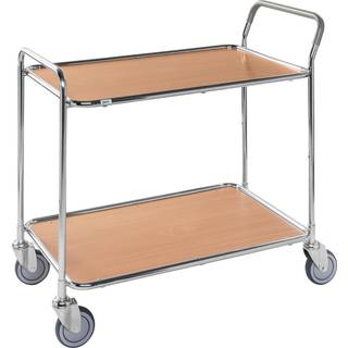 Serveringsvogn med 2 hylder