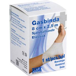 Akla Selvhæftende Gazebind - 8 cm x 2,5 m