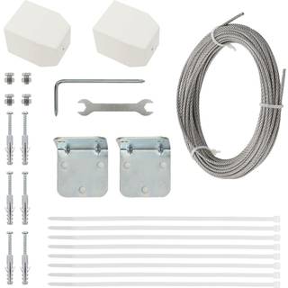 Altanafskærmning Oxfordstof - Lysegrøn / 120 x 240 cm