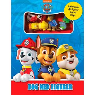 Paw Patrol - Bog med figurer