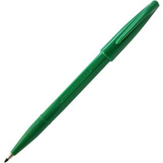12 x Pentel S520 Sign fiberpen 0,8mm grøn