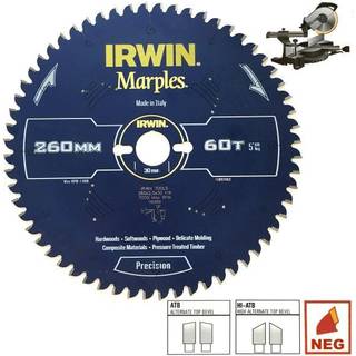 Rundsavsklinge til træ Irwin Marples; 250x2,5x30,0 mm; Z60