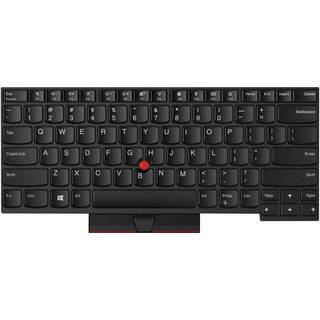 Lenovo Chicony - Bærbar tastatur - til udskiftning - Amerikansk engelsk - Sort
