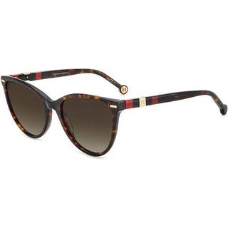 Carolina Herrera HER 0107/S O63/HA 57 Solbriller Kvinder Tortoiseshell - Dark Tortoise - 57mm