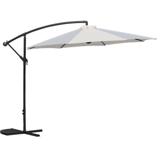 Hoffmann Malaga Hængeparasol Ø3 m. Natur