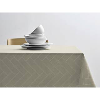 Tiles Damask Stofservietter 4 stk. fra Södahl - Eucalyptus farve - 100% Bomuld