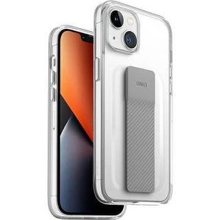 iPhone 14 Plus UNIQ Fleksibelt Bagside Cover m. Heldro Mount - Gennemsigtig