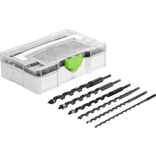 Festool SB CE/6-Set Boremaskine sæt Spiralbor i træ i 6 dele