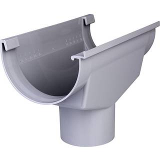 Plastmo ekspansionstudstykke, PVC, grå - nr. 12/Ø110 mm
