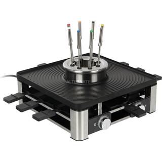 WMF Lumero Raclette/grill/fondue Sort/rustfrit stål