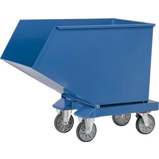 Tipcontainer med hjul - 600 Liter