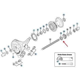 Shimano konus HB-4400 M9 x 10,4