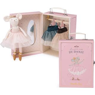 Moulin Roty - Ballerina mus i kuffert 26 cm - Suzies garderobe