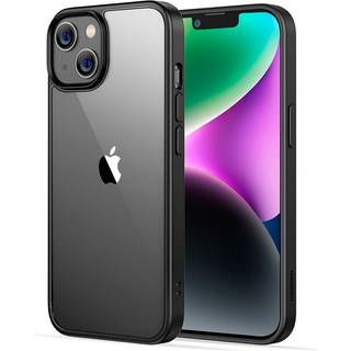 UGREEN iPhone 14 Plus Hærdet Glas Bagside Cover - Gennemsigtig / Sort