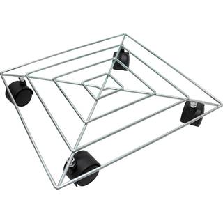 Plantevogn i metal, 30×30 cm