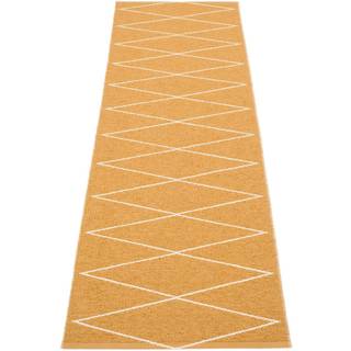 Pappelina, Max tæppe 70x240 cm ochre / vanilla