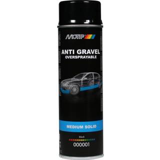 Motip stenslagsbeskyttelse, spray, 500 ml - sort