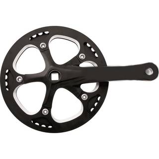 Pioneer Kranksæt 46T sort med kædeskærm 170 mm