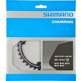 Drev Shimano Dura-Ace FC-9000 MA 110 bcd 2 x 11 gear 34T sort