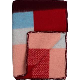 Røros Tweed Mikkel Plaid 135x200 Cm - Plaider & Tæpper Norsk Lammeuld Rød - 3754
