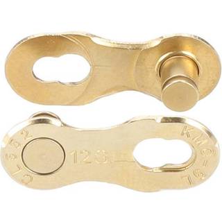 KMC 12NR Ti-N Kædeled 12-speed 2 stykke - Guld