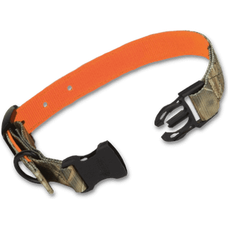 ASD - Vendbar Halsbånd - Camo/Orange Blaze