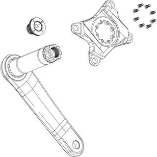 SRAM Krankarm GX 1000 GXP 175 mm venstre