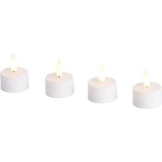 LED-fyrfadslys med 3D-flamme 4 stk. - DAY