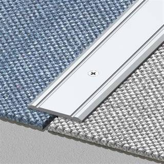 Roliba Tæppeovergang 30x2 mm alueloxeret - 1 m