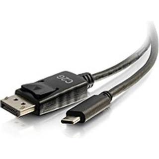 C2G 12ft USB-C to DisplayPort Cable Black