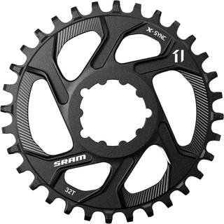 Drev SRAM X-Sync MTB stål direct mount 3 mm offset Boost 1 x 11 gear 32T sort